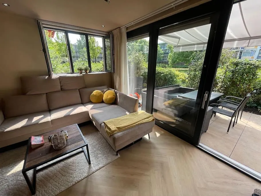 Luxe Appartement Bij Zuidas Met Tuin En Buitendouche Amsterdam 0*,